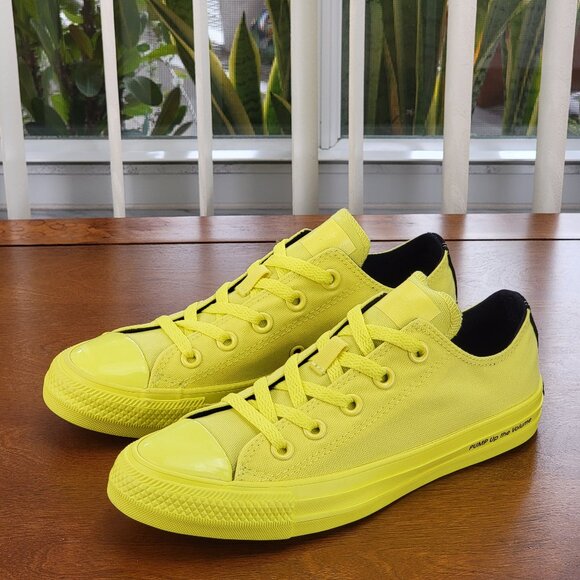 Converse X OPI CTAS Ox Canvas 165660C Zinc Yellow  Size 7NWB - Picture 10 of 10